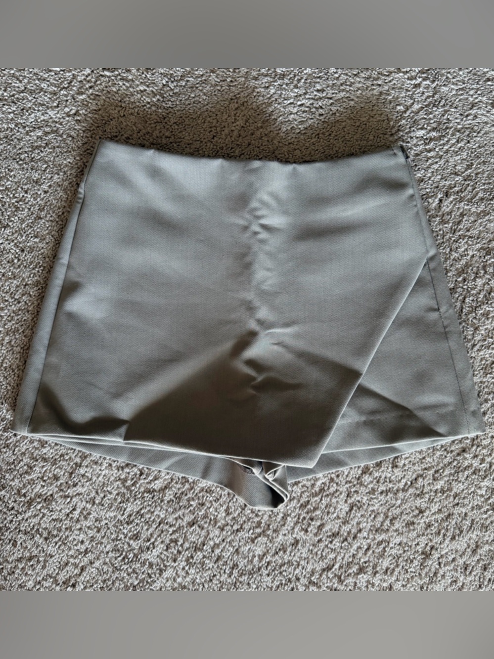 Zara Asymmetrical Mini Skort